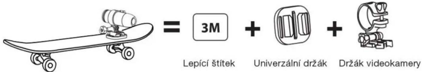 = 3M + Univerzální držák + Držák videokamery