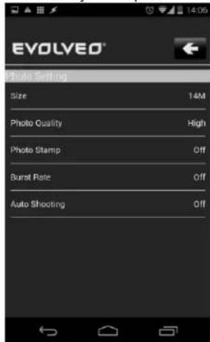 Evolveo SportCam W7 - Примітка: - 6