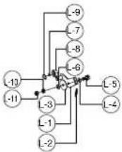 York Fitness Aspire 2 in 1 - Exploded drawing - 12