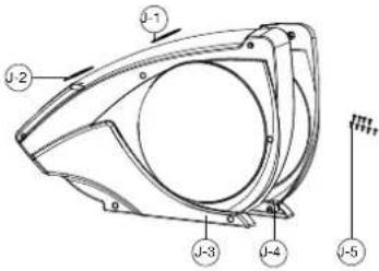 York Fitness Aspire 2 in 1 - Exploded drawing - 13