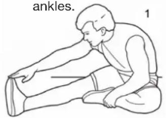 ankles. 1