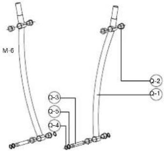 York Fitness Aspire 2 in 1 - Exploded drawing - 17