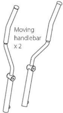 Moving handlebar x 2