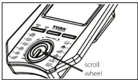 YORK scroll wheel
