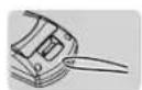 PANASONIC PT-FW300E - Připevnění řemínku - 1