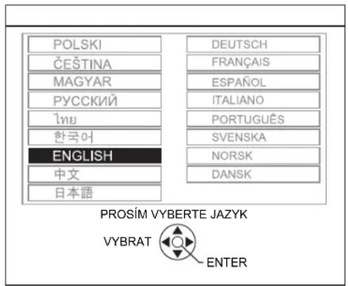 POLSKI ČEŠTINA MAGYAR РУССКИЙ 'hyu 한국어 ENGLISH 中文 日本語 DEUTSCH FRANÇAIS ESPAÑOL ITALIANO PORTUGUÊS SVENSKA NORSK DANSK PROSİM VYBERTE JAZYK VYBRAT ENTER