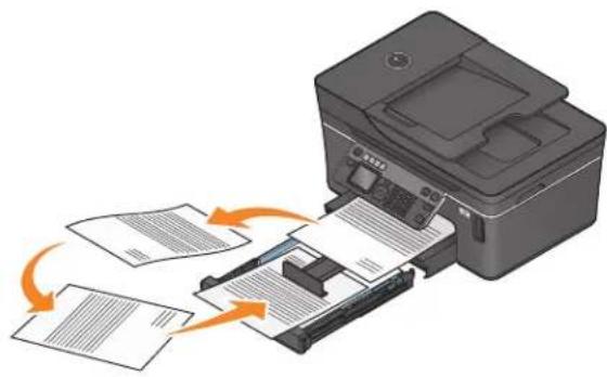 DELL V715w - Ruční vytvoření oboustranné kopie - 1