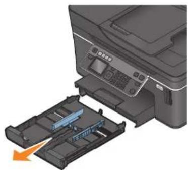 DELL V715w - Vložení zásobníku papíru - 1