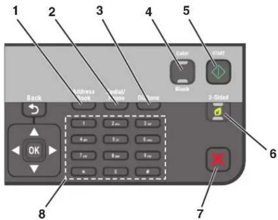 1 2 3 4 5 Back Address Book Radio/ Puzzle Chamber Color START Black 2-Blended 1 2 mm 3 mm 4 mm 5 mm 6 mm 7 mm 8 mm 9 mm * 0 # 7 OK 8