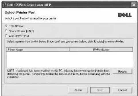 DELL 1235cn - Typická instalace - 3