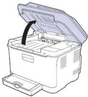 DELL 1235cn - V oblasti fixační jednotky - 1