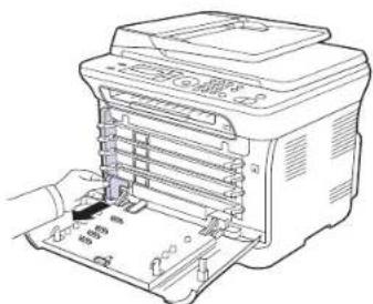DELL 1235cn - Výměna zásobníku použitého toneru - 2