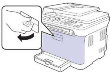DELL 1235cn - Rozprostření toneru - 1