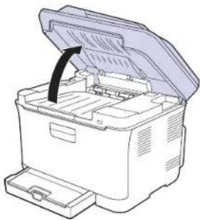 DELL 1235cn - V oblasti výstupu papíru - 4