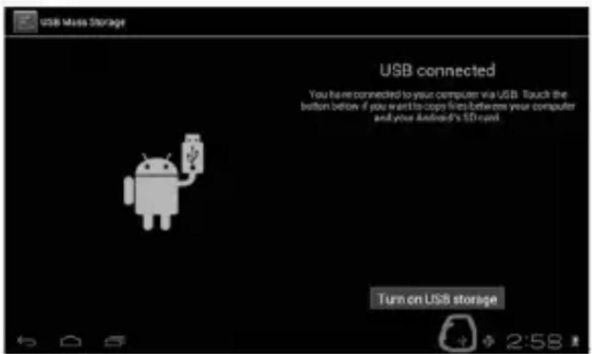 Manta PowerTab MID14 - Pripojenie prostredníctvom USB portu - 1