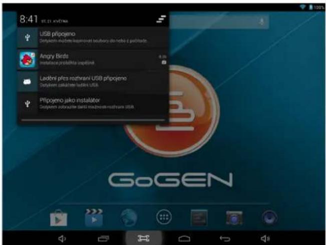 GoGen TA 7750 QUAD - Jelentések listája - 1