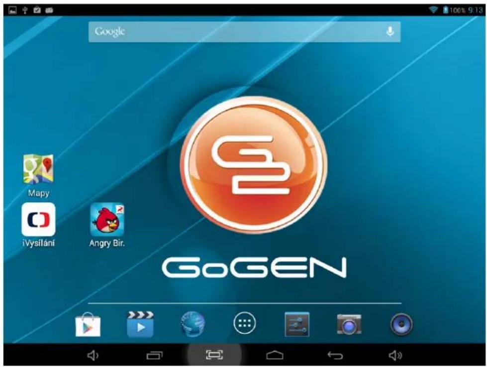 GoGen TA 8600 QUAD - FŐ KIJELZŐ - 1
