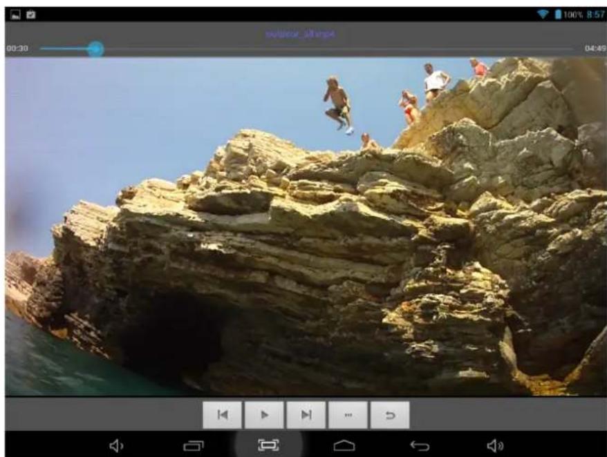 GoGen TA 7650 QUAD - PŘEHRÁVÁNÍ VIDEA - 1