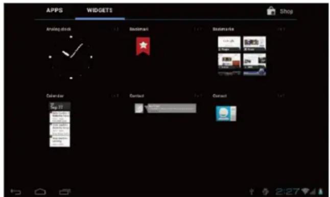 APPS WIDGETS Shop Analog clock Benchmark Endpoints Calendar Contact Contact 2:17