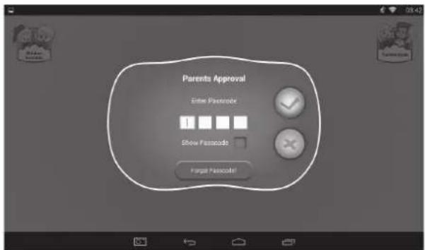 GoGen MAXPAD9G3 - 1.3.2: Vstup do dětského režimu - 1
