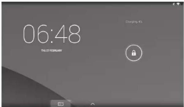 GoGen MAXPAD9G2 - 1.2.1: Zapnutí a odemknutí - 1