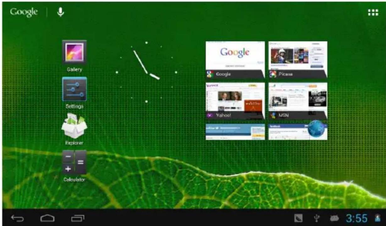Google Gallery Settings Explorer Calculator Google Google Settings Yahoo! MSN