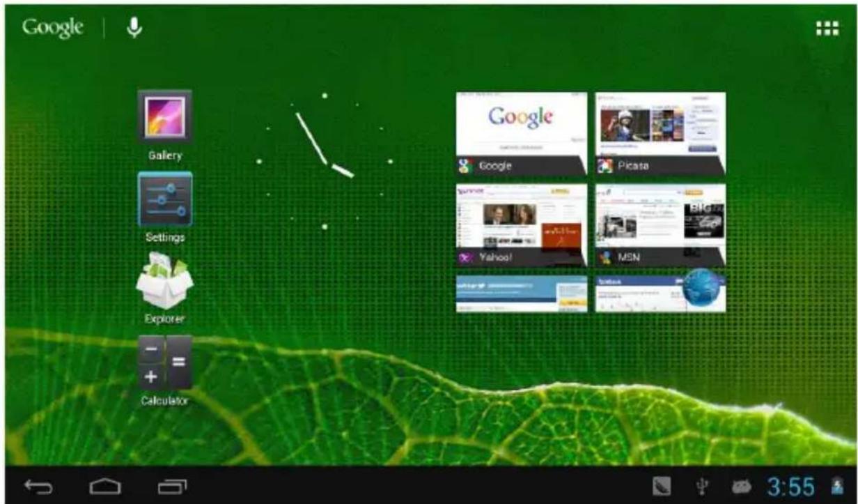 Google Gallery Settings Explorer Calculator Google Google Picata Yahoo! MSN