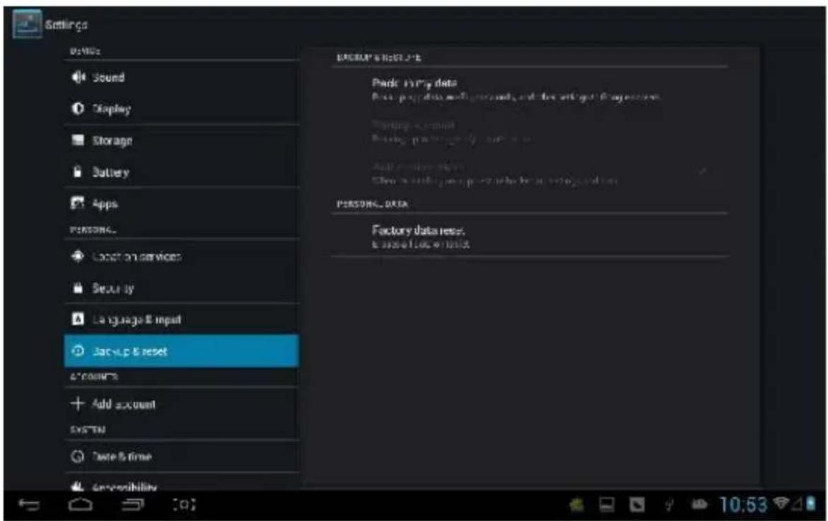 Settings Device Sound Display Storage Battery Apps PERSONS... Layer on services Security Language & Input Backup & Reset & Counters + Add account SYSTEM Date & time Unconsolidated EXCHANGE & RESET * Package: My data Data: Page data and personal, and the end of program session. Starting: Control Starting: P r mngg y / 100% y Add person data Show to add your data to the end of program session. PERSONS_DATA Factory data reset. & continue I feel or wait. [ ] [ ] [ ] [ ] [ ] [ ] [ ] [ ] [ ] [ ] [ ] [ ] [ ] [ ] [ ] [ ] [ ] [ ] [ ] [ ] [ ] [ ] [ ] [ ] [ ] [ ] [ ] [ ] [ ] [ ] [ ] [ ] [ ] [ ] [ ] [ ] [ ] [ ] [ ] [ ] [ ] [ ] [ ] [ ] [ ] [ ] [ ] [ ] [ ] [ ] [ ]
