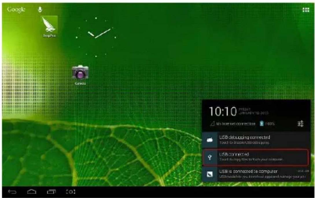 Overmax Quattor 10 - Připojení PC a přenos dat - 2