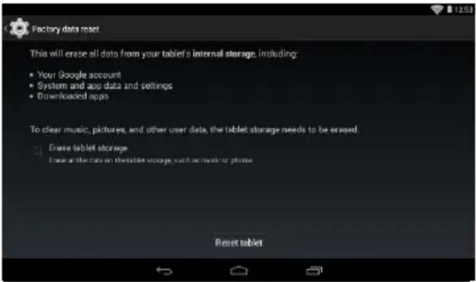 Allview Wi7 Android - Zu den Werkseinstellungen zurückkehren - 1