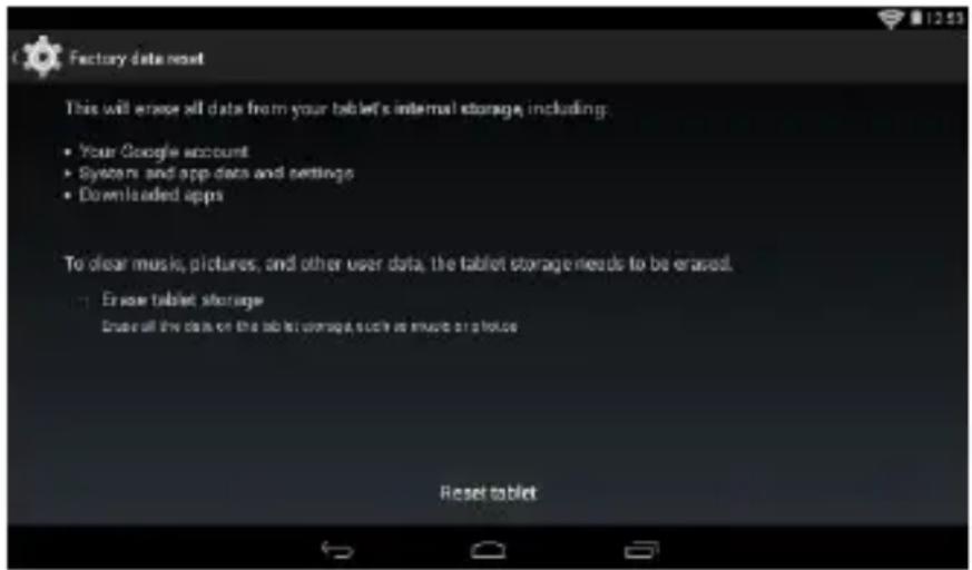 Allview Wi7 Android - Επαναφορά εργοστασιακών δεδομένων - 1
