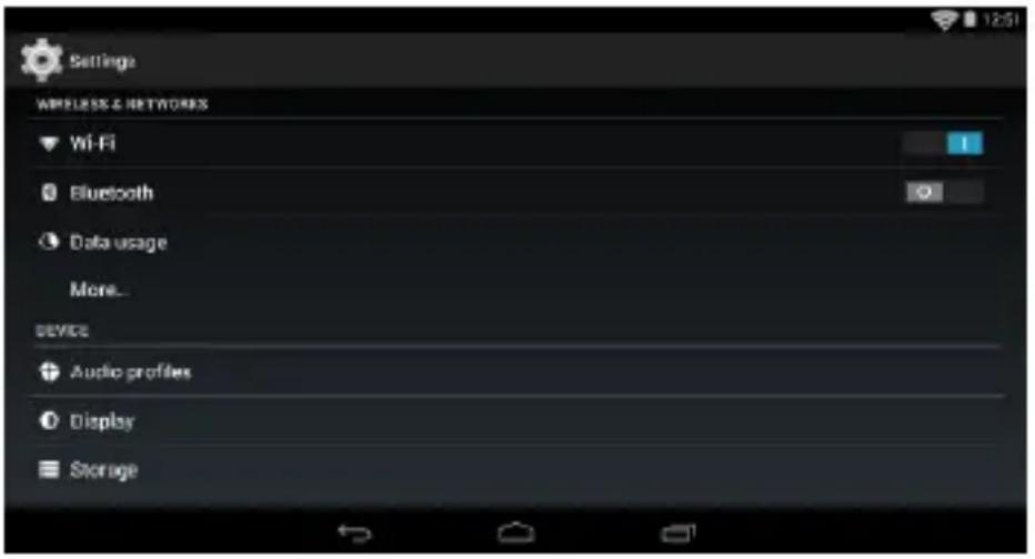 Allview Wi7 Android - Setari - 1