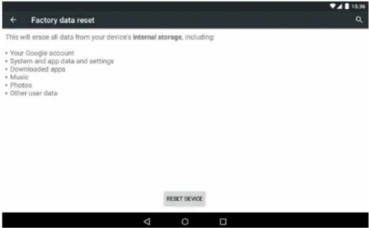 Allview Viva i7G - Uvedení tabletu do továrního nastavení - 1