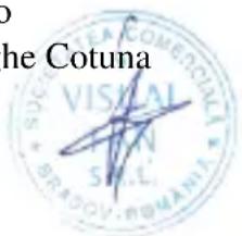 the Cotuna VISUAL S.OL. SRAZOV. ROMANIA