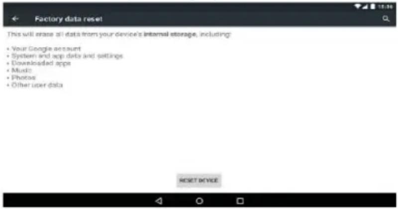 Allview Viva H701 LTE - Przywrócenie ustawień fabrycznych - 1