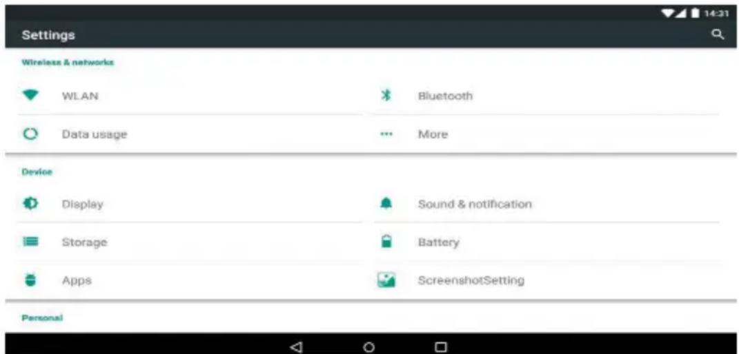 Allview Viva H701 LTE - Einstellungen - 1