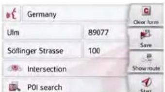 Germany Ulm 89077 Sollinger Strasse 100 Intersection POI search