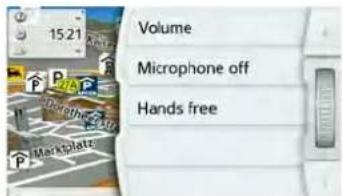 Volume Microphone off Hands free