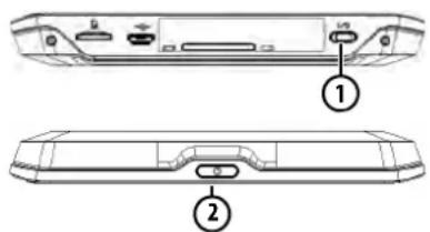 BECKER Transit.6 LMU - Switching the Navigation device on/off (model dependent) - 1