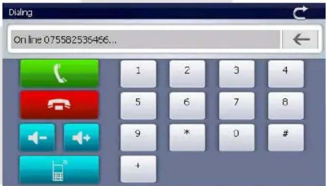 Dialing On line 075582536466...