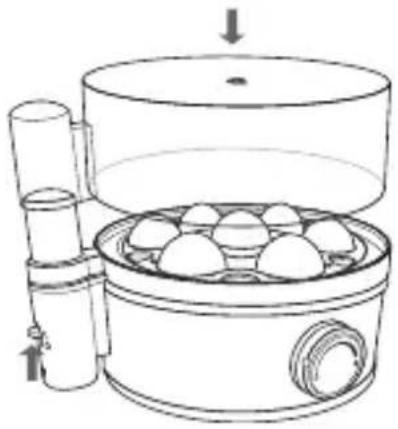 Logik L07EGG13E - Betjening af æggekogeren - 6