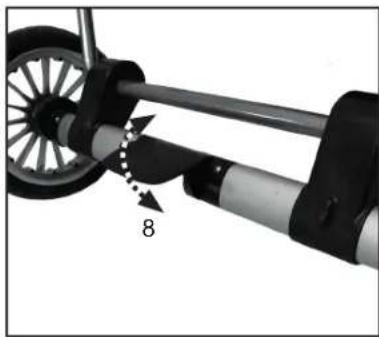 Emmaljunga Double Viking - Assembly and usage of chassis - 1