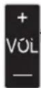 SILVERCREST IAN 86342 - VOL+/- buttons 16 - 1