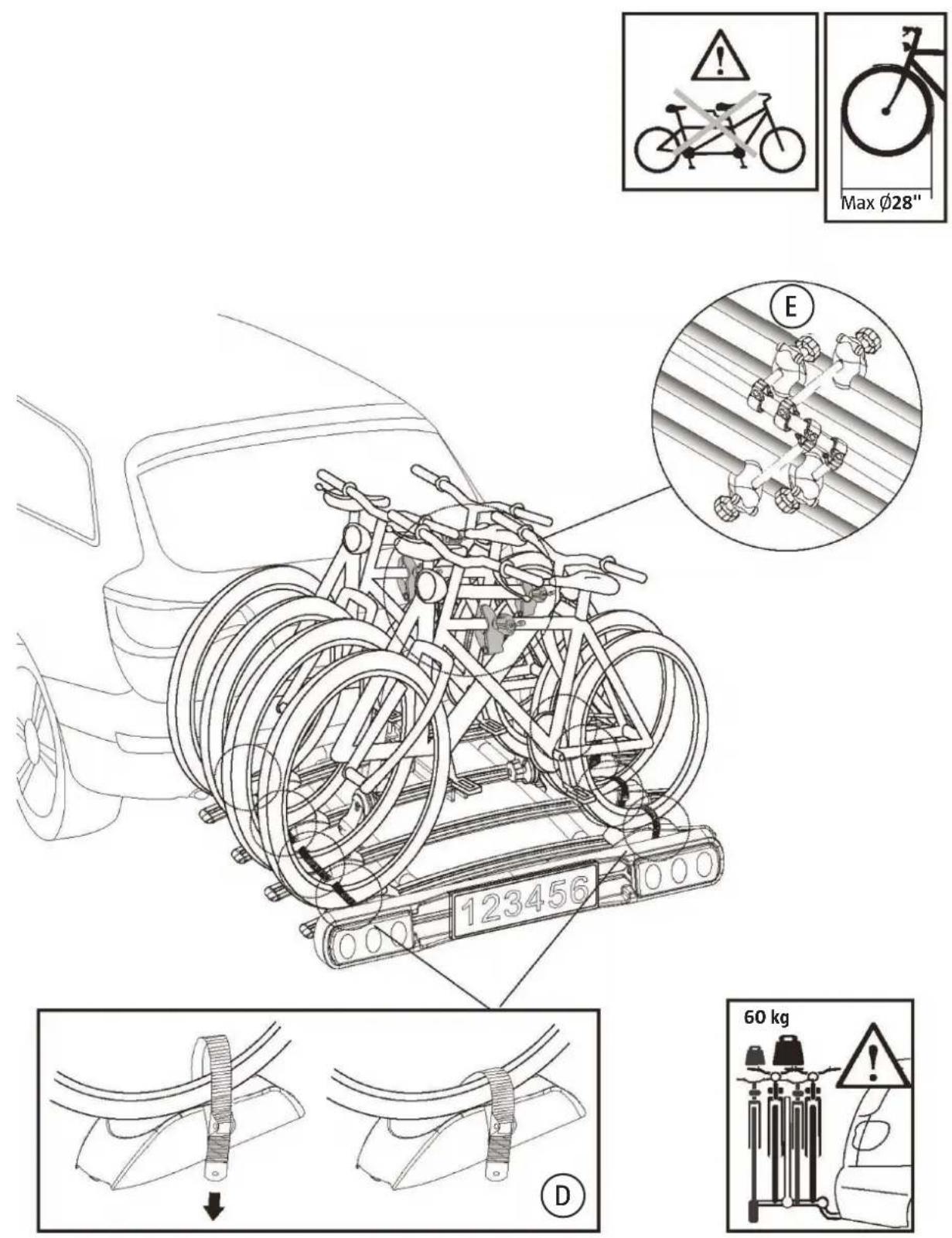 Hamron 609-208 - MONTERING AV CYKLAR PÅ PLATTFORMEN - 1