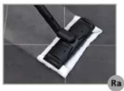 Zepter TuttoSteamy PWC-301 - RECTANGULAR BRUSH (36) - FLOOR WIPER (44X32 CM) (35) - 2