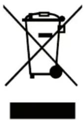 Symbol of a trash bin with crossed lines and a blank rectangular base (no text or labels)