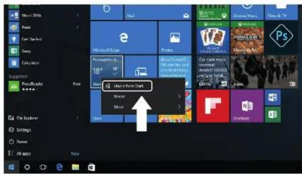 Microsoft Office Open New Up to From Start More More Open File Explorer Settings Power All apps New