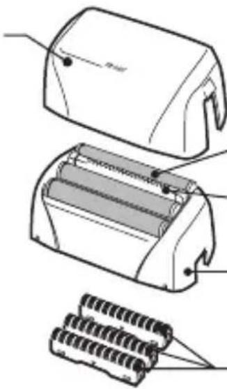 Zelmer SH2310 - Popis a příslušenství holícího strojku - 3