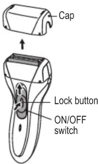 Cap Lock button ON/OFF switch