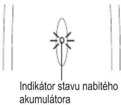Indikátor stavu nabitého akumulátora
